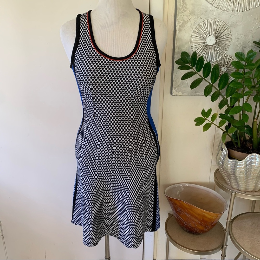 NWOT Tricot Chic viscose blend sleeveless dress US size 6 Made in Italy